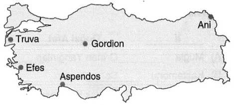 Türkiye'de Turizm örnek soru görseli